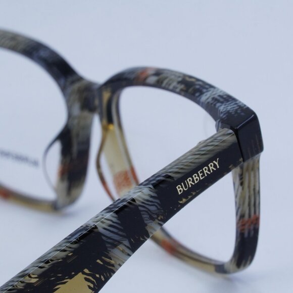 🕶️ New Burberry BE2425D 4146 Eyeglasses - Check Sand Frame - Picture 7 of 10